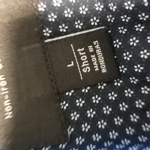 01.ALGO. stretch blue print. L short - Picture 4 of 9